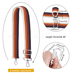 2 poignée de sac en toile bicolore&nbsp;FIND-CA0002-36A