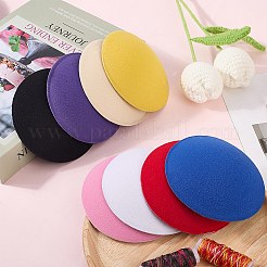8 Stück 8 Farben Eva Fascinator Hut Basis für Millinery&nbsp;AJEW-GF0010-93