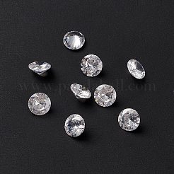 Cabochon in zirconi cubici di grado chiaro a forma di diamante&nbsp;X-ZIRC-M002-7mm-007