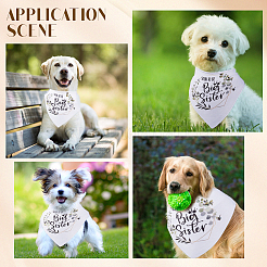 2 bandana pour chien en polyester 2 styles&nbsp;MP-CP0001-01