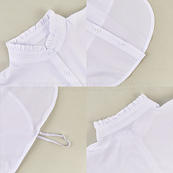 Camicia staccabile in poliestere donna colletto finto&nbsp;DIY-WH20048-037A