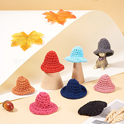 DIY-Set zum Herstellen von gewebten Wollgarnmützen und -ohrringen&nbsp;DIY-TA0011-32