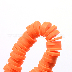 Plats ronds espaceurs de perles en pâte polymère fait main&nbsp;CLAY-R067-3.0mm-12