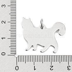 Anlaufgeschützte Anhänger aus 304er Edelstahl&nbsp;STAS-E205-02P