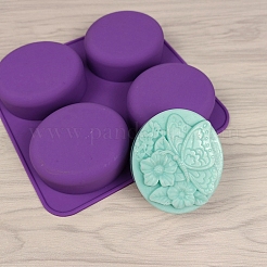 Stampi in silicone a 4 cavità&nbsp;SOAP-PW0002-01