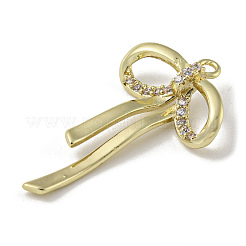Pendente in ottone con micro pavé di zirconi cubici s&nbsp;ZIRC-R020-01G