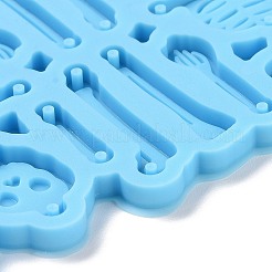 Diy skelett komponente anhänger silikonformen&nbsp;LS-DIY-D060-43