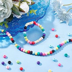 315pcs 9 Farben handgemachte Fimo Perlenstränge&nbsp;CLAY-FH0001-20