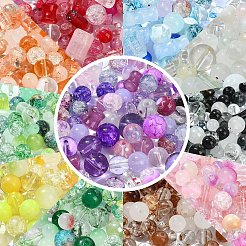 205 g de perles de verre transparentes&nbsp;DGLA-YW0001-57A