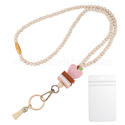 Taschenriemen aus Holzkette&nbsp;AJEW-WH20072-29B