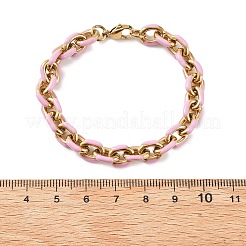 304 Edelstahl-Kabelkettenarmbänder für Damen&nbsp;BJEW-B137-01