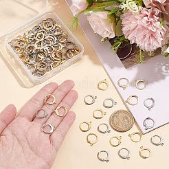 120 paio di orecchini a leva in acciaio inossidabile 304 stile 2&nbsp;STAS-NB0001-54