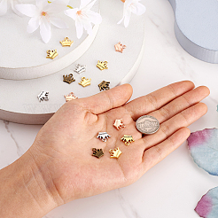 20 Stück Charms aus Zinklegierung in 5 Farben.&nbsp;FIND-CW0001-16
