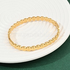Brazaletes con bisagras de acero inoxidable 304 para mujer&nbsp;BJEW-C114-08G