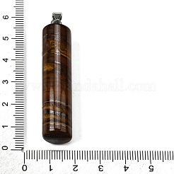 Große Anhänger aus natürlichem Tiger-Eisen&nbsp;G-F820-11F