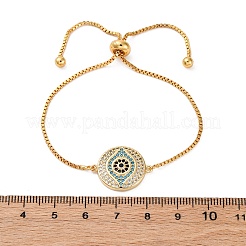 Verstellbare kette aus bosenkette aus messing&nbsp;BJEW-P196-05G