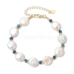 Armbänder aus natürlichen Barockperlen&nbsp;BJEW-JB13793