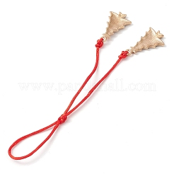 Decorazioni pendenti in lega smaltata per albero di natale&nbsp;HJEW-JM02302