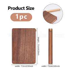 Cajas magnéticas de madera para embalaje de tarjetas de presentación&nbsp;CON-WH0110-329