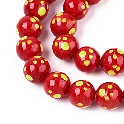 Hilos de abalorios de murano hechos a mano&nbsp;LAMP-N028-21D