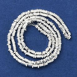 Fili di perline di ematite sintetica non magnetica elettrolitica&nbsp;G-U003-02