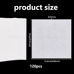 Quadratisches Bügelpapier für selbstgemachte Bügelperlen&nbsp;DIY-WH0622-489A