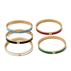 Bracelets manchettes articulées en acier inoxydable 304&nbsp;SA-CBAC920-05G