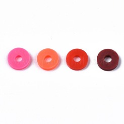 Handgemachte Fimo-Perlen Stränge&nbsp;CLAY-R089-6mm-T02B-20