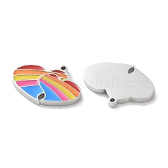 Breloques en acier inoxydable 304&nbsp;STAS-M102-10P-03