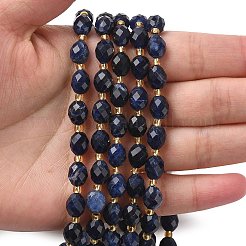 Perline sodalite naturale fili&nbsp;G-F809-A19-01B