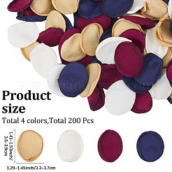200 pieza de pétalos de rosa artificiales de poliéster&nbsp;DIY-GF0011-12D