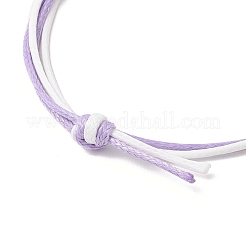 5 bracelet réglable en cordon de polyester ciré&nbsp;BJEW-JB11789