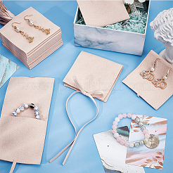 Bolsas de joyería de terciopelo de fibra&nbsp;TP-WH0018-01A