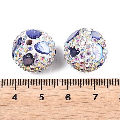 Perles de strass en pâte polymère manuelles&nbsp;CLAY-H009-03D