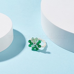 Schneeflocken-Fingerringe&nbsp;RJEW-TA00023-01