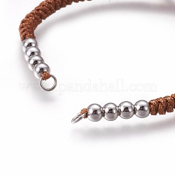 Fabrication de bracelets de perles tressées en nylon&nbsp;BJEW-F360-FP09