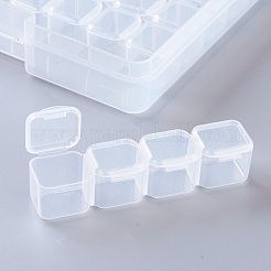 Contenants de perles en plastique&nbsp;CON-L009-04