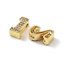 Enchapado en rack latón micropave circonio cúbico eslabones de múltiples hebras&nbsp;KK-P247-14G