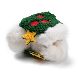 Pinces à cheveux en plastique sur le thème de Noël&nbsp;PHAR-C013-01B-01