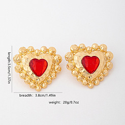 Legierte Strass-Ohrstecker für Frauen&nbsp;WG30F2B-01
