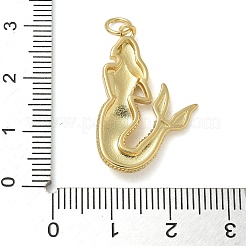 Pendentifs de placage en laiton&nbsp;KK-K392-37G