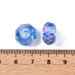 Perle di vetro trasparente europei&nbsp;GPDL-N005-D14mm-A13