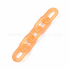 Nachahmung Gelee Acryl Verknüpfung Ringe&nbsp;OACR-T024-02-E01