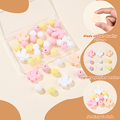 Perles cactus/rondes en silicone&nbsp;SIL-YW0001-50A
