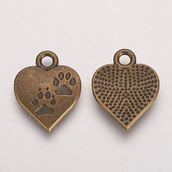 Pendentifs en alliage de style tibétain&nbsp;X-TIBEP-409-AB-FF