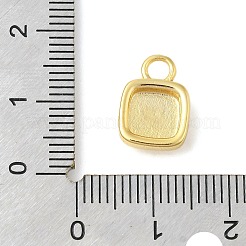 Anhänger aus Messing in Schlossform mit Gestellbeschichtung&nbsp;KK-S396-59G