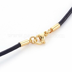 Cordon en cuir fabrication de collier&nbsp;X-MAK-L018-06A-01