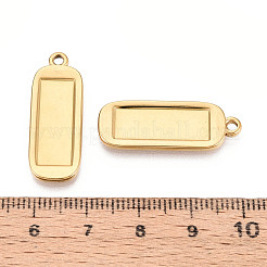 Cabochon-Fassungen für Anhänger aus Edelstahl 304&nbsp;STAS-N108-64G
