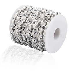 Cadenas de cuerda de aluminio oxidado de 10 yarda con corte hueco&nbsp;CHA-CL0001-01A-01