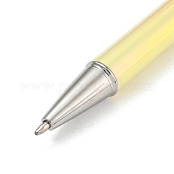 Penna a sfera in plastica placcata UV&nbsp;LS-AJEW-C038-02E